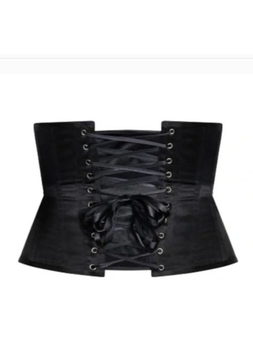 Fox & Royal City Chic Black Betty Trim Underbust Corset Sz 34 (39/40" Waist) NEW - Picture 10 of 15